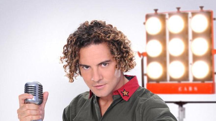 Bisbal en las fotos promocionales de &#039;La Voz&#039;.