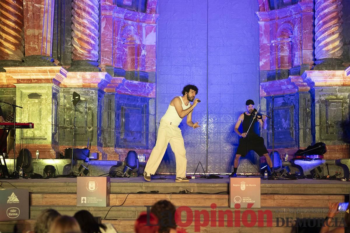 En imágenes, el concierto de Marwán en Caravaca, dentro del Festival 'Las noches del camino'