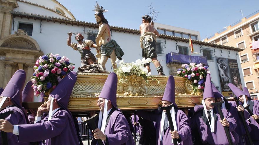 Este es el itinerario de las procesiones de Viernes Santo en Murcia