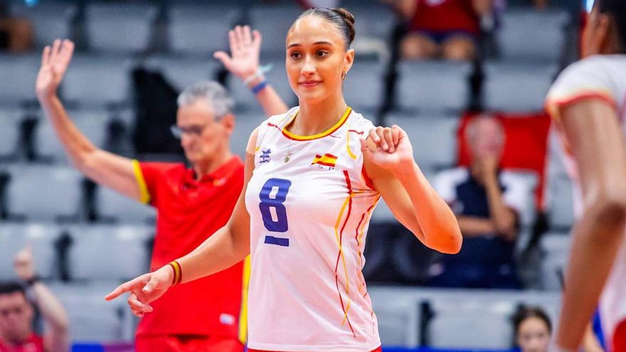 Inés Losada comanda el adiós triunfal de España en Osijek