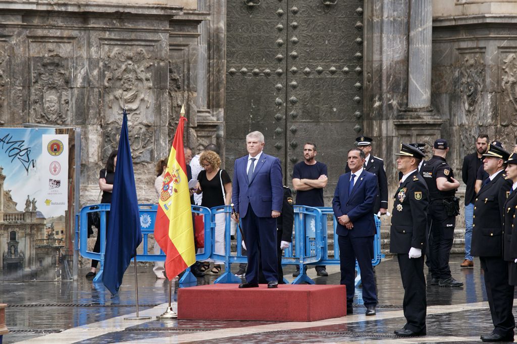 Las imágenes de la celebración de los Santos Ángeles Custodios de la Policía Nacional en Murcia