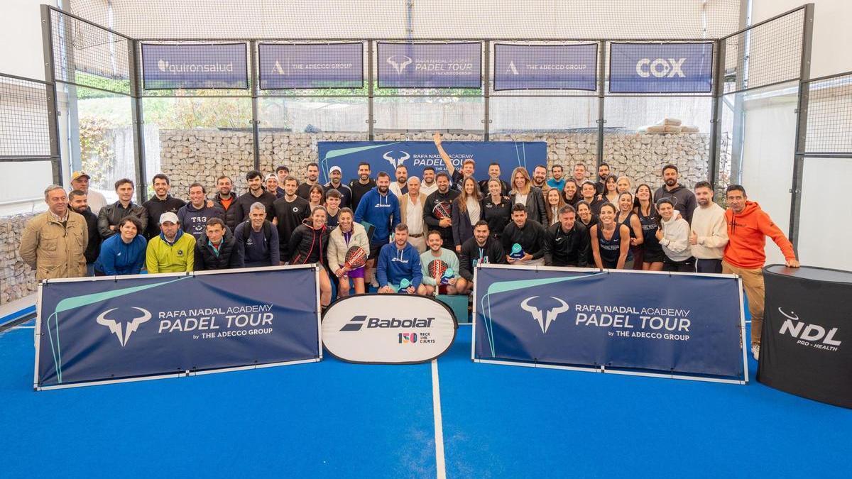Presentación del RNA Pádel Tour by The Adecco Group.