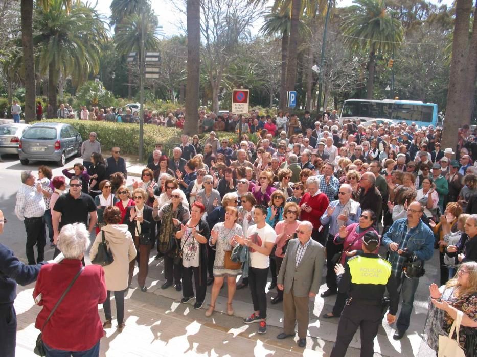 Manifestación contra el impuesto de sucesiones