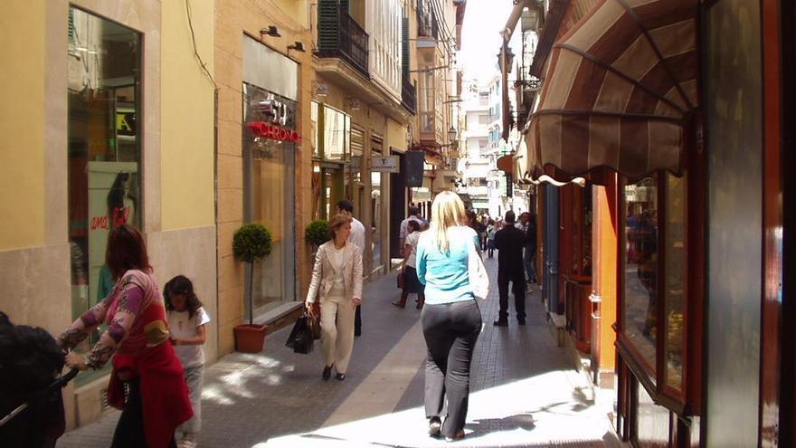 Imagen de archivo del Pas d&#039;en Quint, una de las calles de Sant Nicolau.