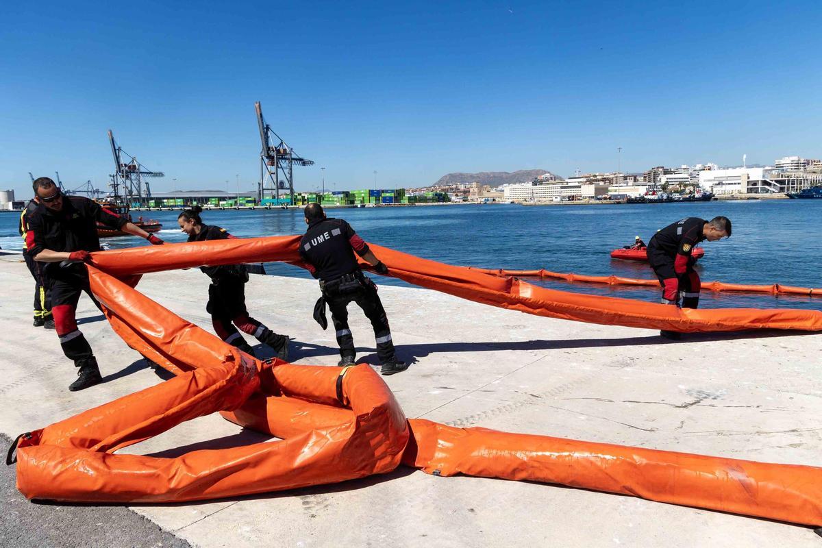 MARSEC-26 mide la coordinación ante emergencias marítimas en el Puerto de Alicante