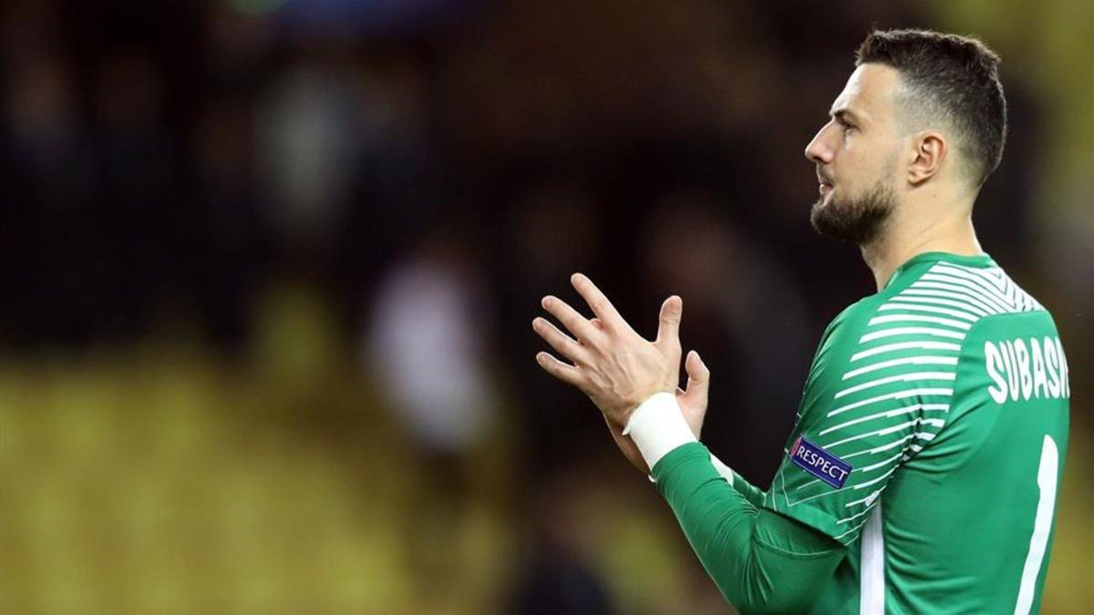 Subasic deja la portería del Mónaco