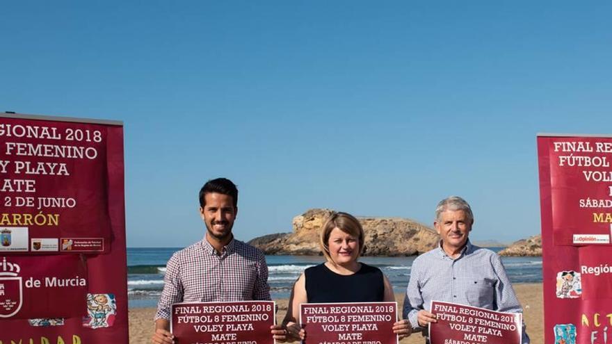 Mazarrón acoge las finales regionales de vóley playa y mate