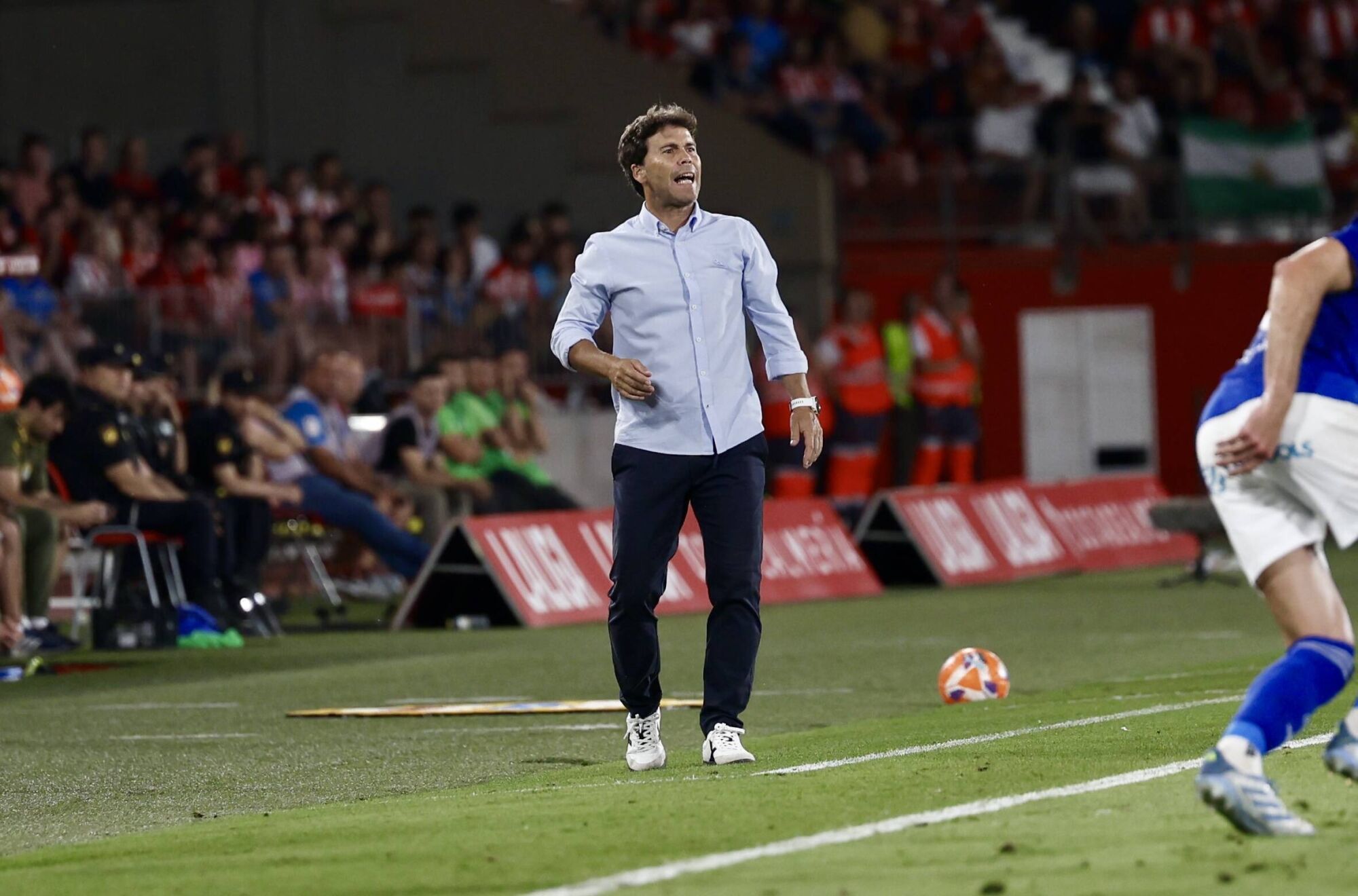 Así fue el primer partido del play-off entre el Almería y el Real Oviedo