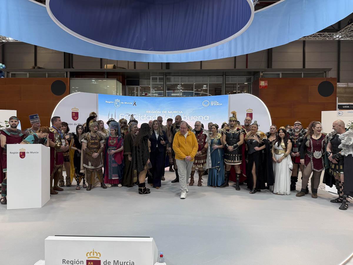 Así se ha vivido el primer día de Fitur en el stan de la Región de Murcia