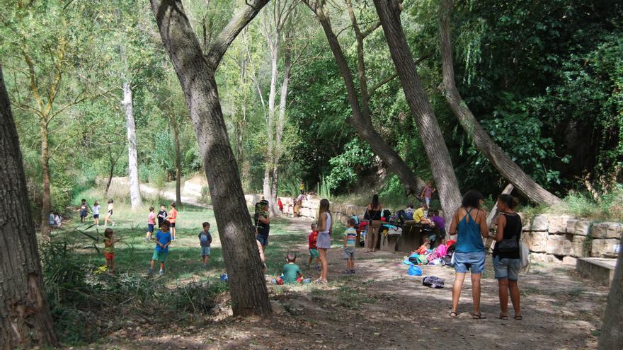 L’escola rural de Copons, de poble però cada cop menys petita