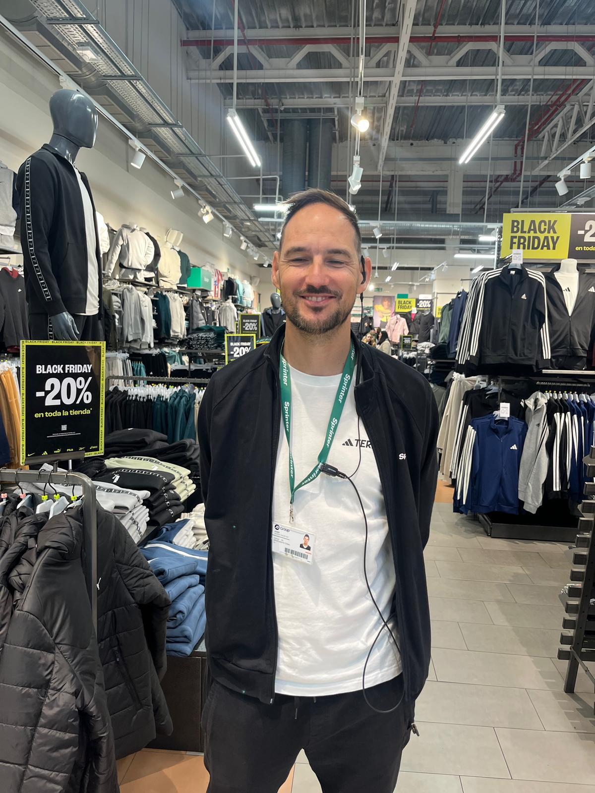 Valentín, gerente de Sprinter.