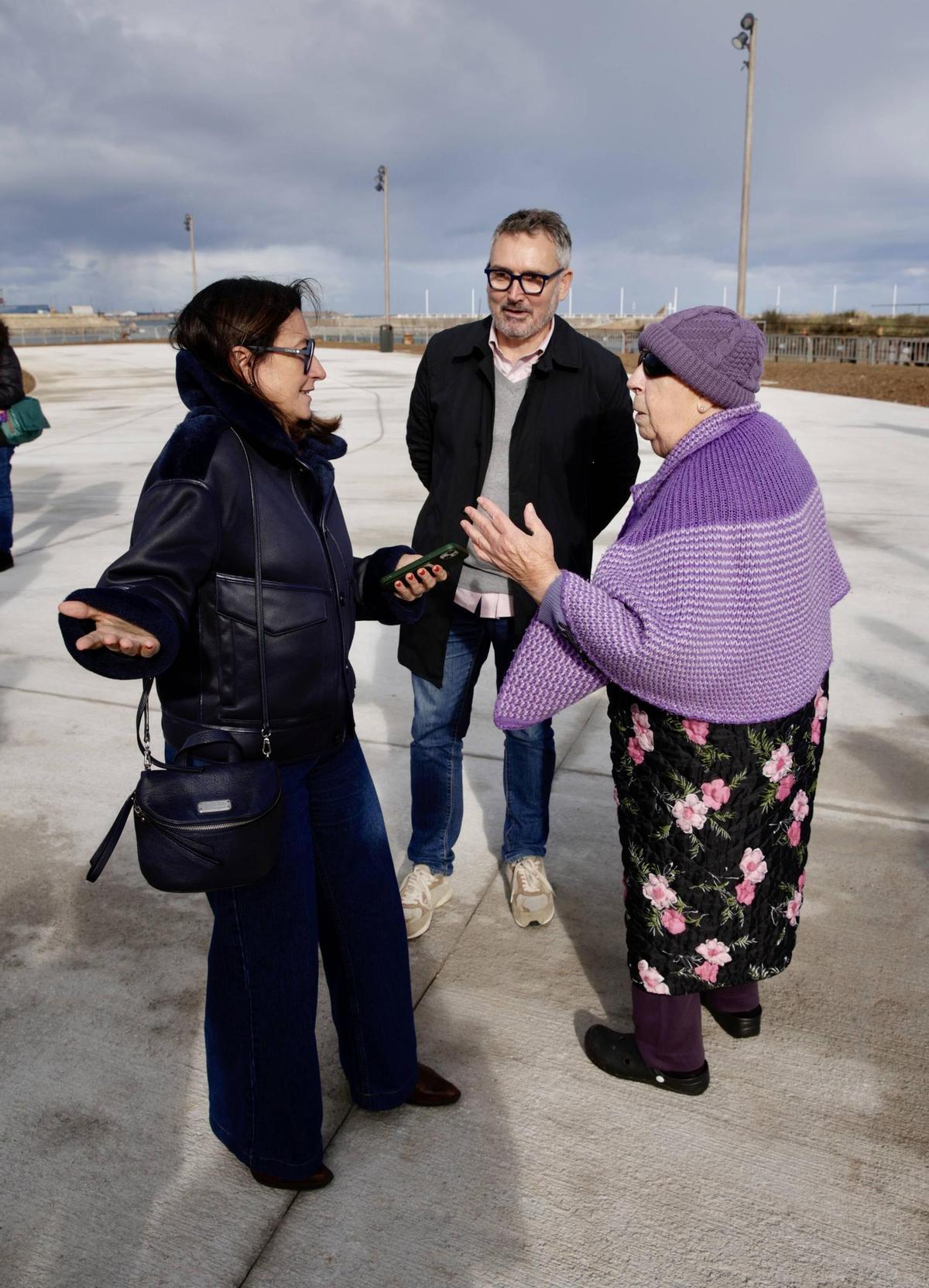 El paseo de Naval Gijón ya está abierto a la ciudadanía (en imágenes)