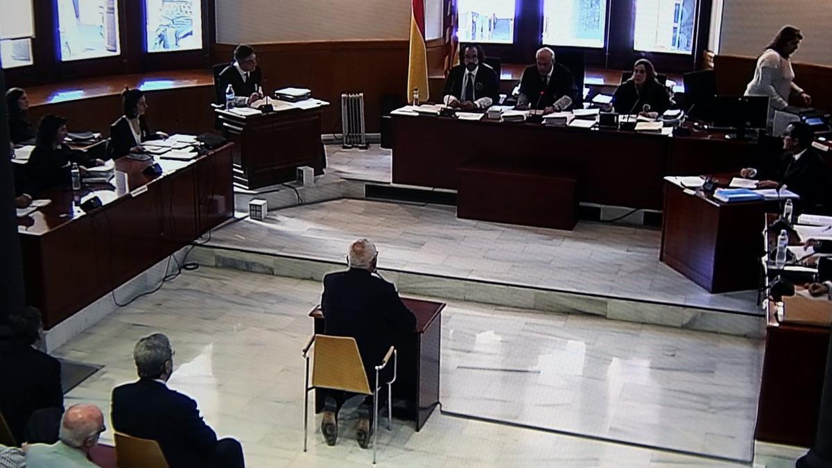 Declaración de Todó en la Audiencia de Barcelona.