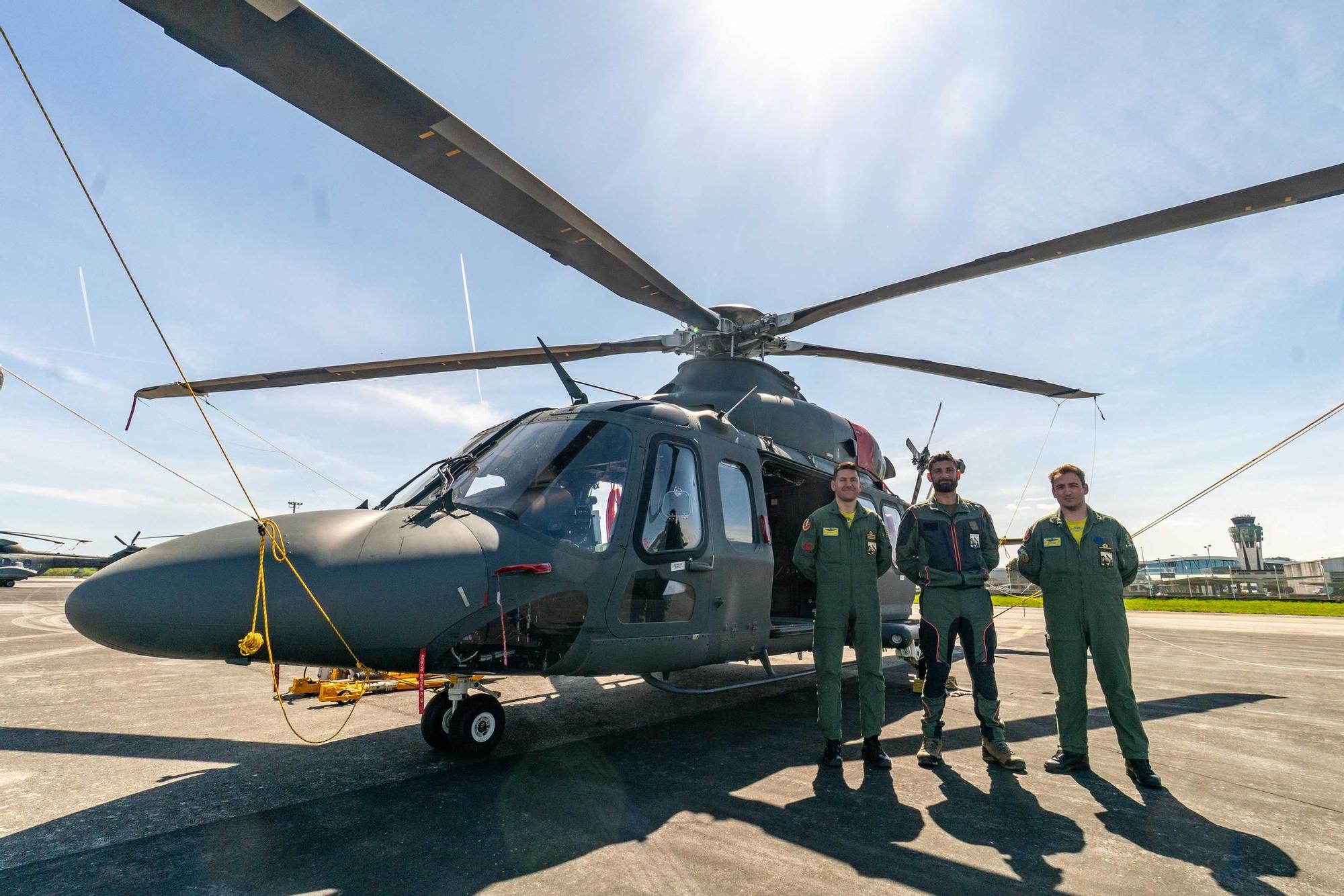 Aeródromo militar de Santiago. Visita a medios aéreos y terrestres en el marco del ejercicio Madrisar Samar 25