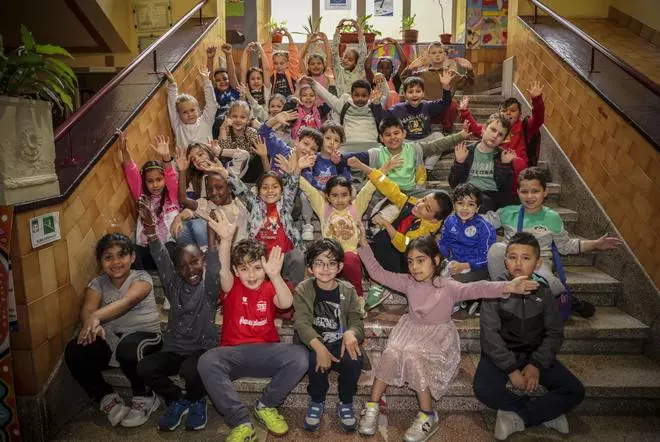 Los lunes al cole: El colegio Pablo Miaja canta con una sola voz