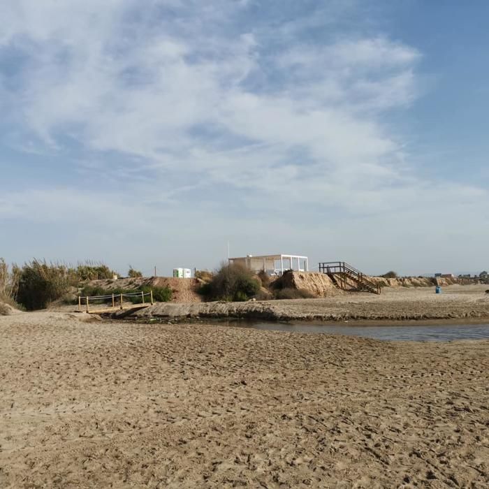 Playa de Alboraia entre la Patacona y el Carraixet