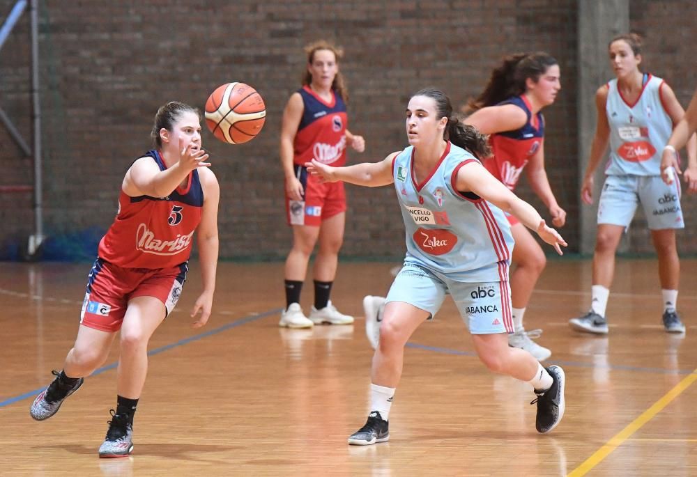 Copa Galicia: Maristas 53 - 104 Celta Zorka