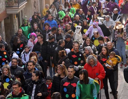 Rua del Carnestoltes de Sant Fruitós de Bages