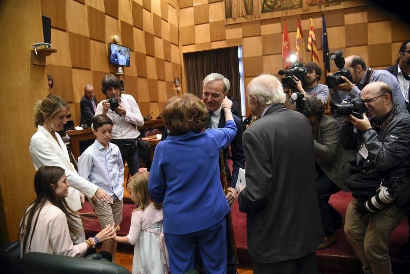 Toma de posesión de Jorge Azcón como alcalde de Zaragoza