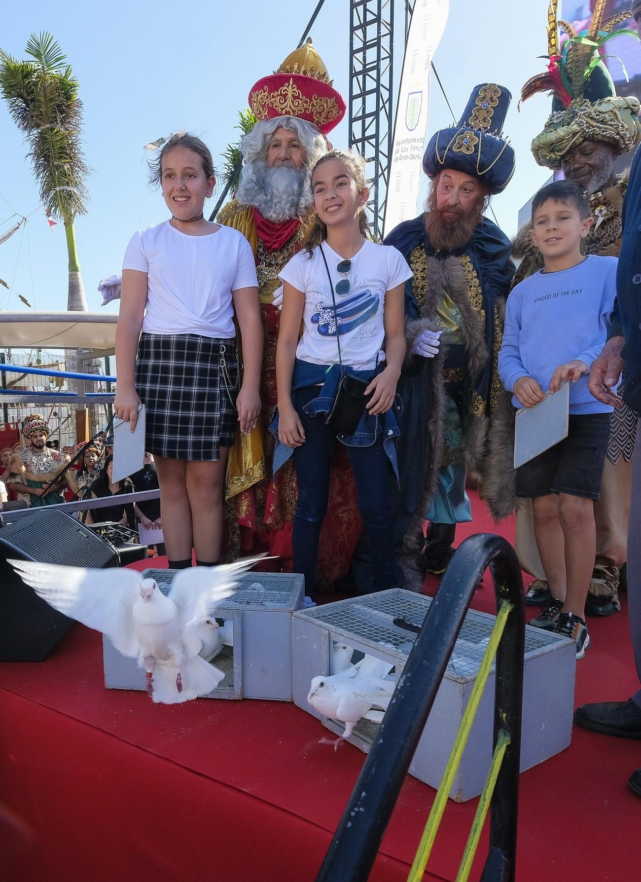 ¡Sus Majestades los Reyes ya están en Las Palmas de Gran Canaria!