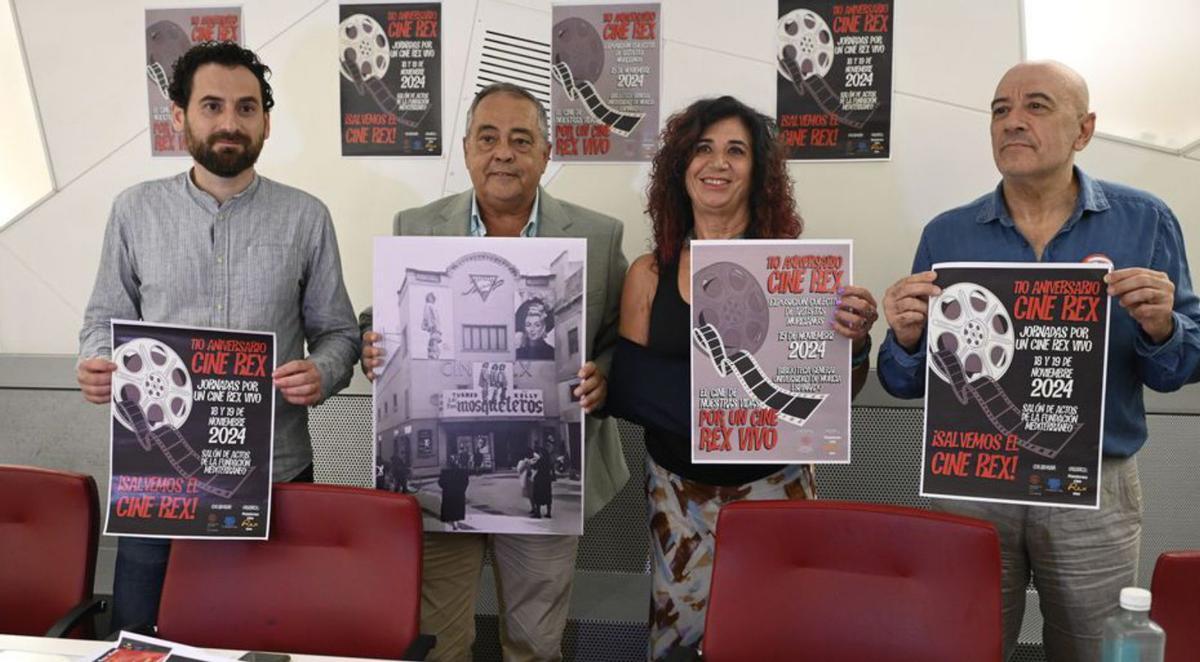 Presentación de las jornadas de la plataforma Por un Cien Rex Vivo. | ALFONSO DURÁN/UMU