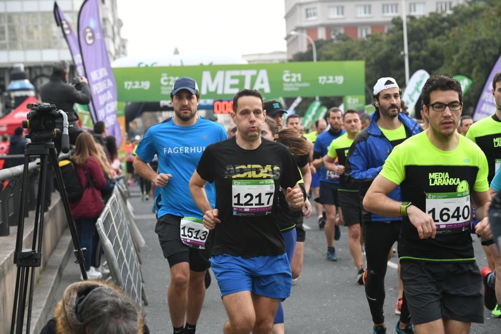 Búscate en la galería del medio maratón Coruña21