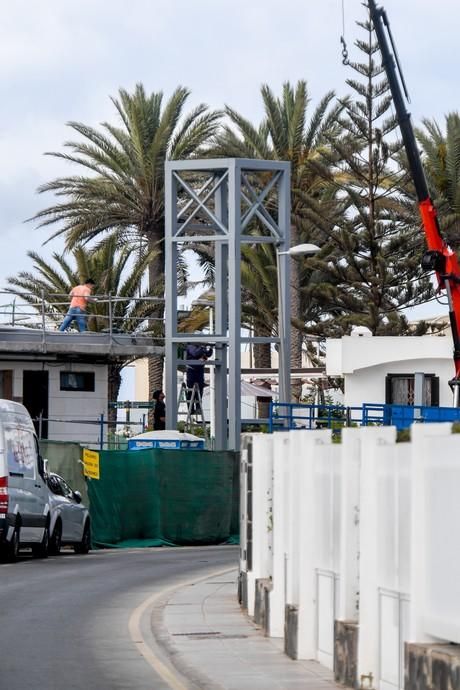 OBRAS ILEGALES CERCA DE LA CHARCA DE MASPALOMAS