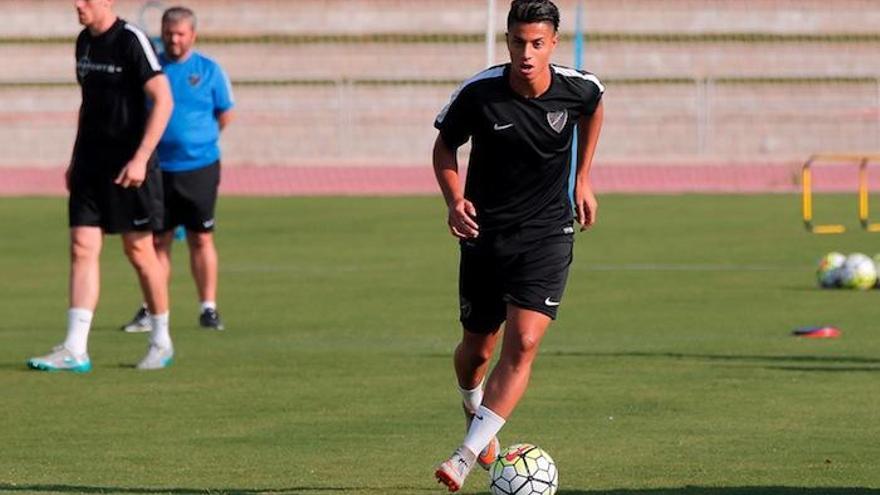 Mastour, en un entrenamiento.