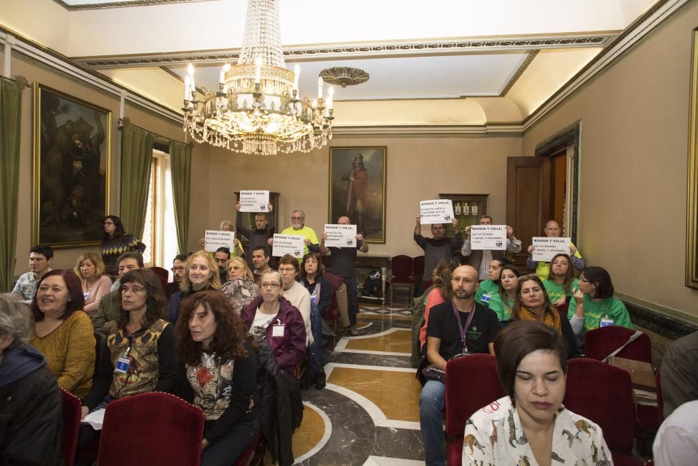 Pleno en el Ayuntamiento de Oviedo