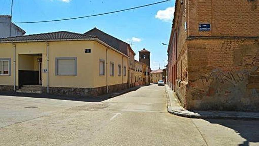 Casco urbano de Fuentes de Ropel.