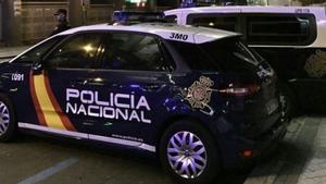 Un vehículo de la Policía Nacional.