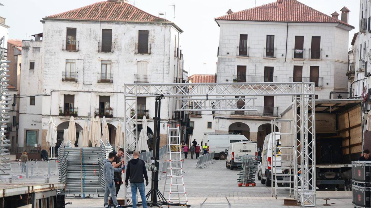 Vídeo | En marcha las preparaciones para la celebración del duatlón en Cáceres