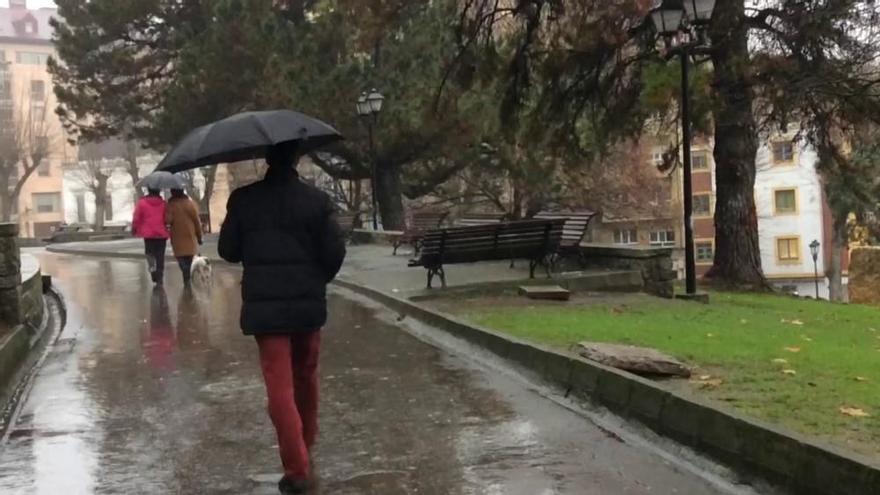 Meteorología establece la alerta por lluvias en Asturias