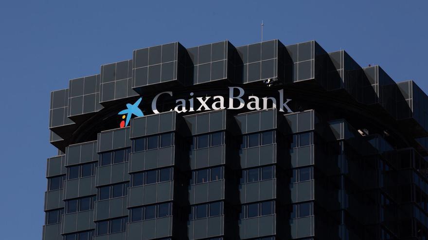Una imagen de la sede de CaixaBank.