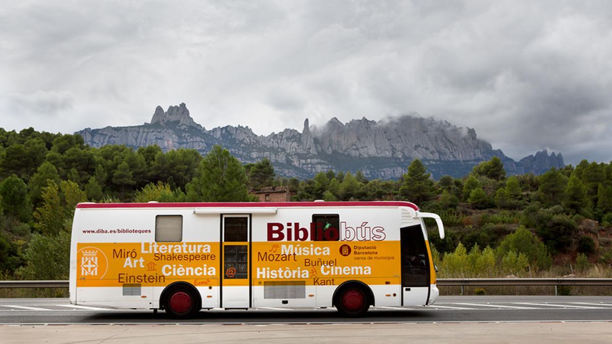 Un bibliobús de la Diputació de Barcelona