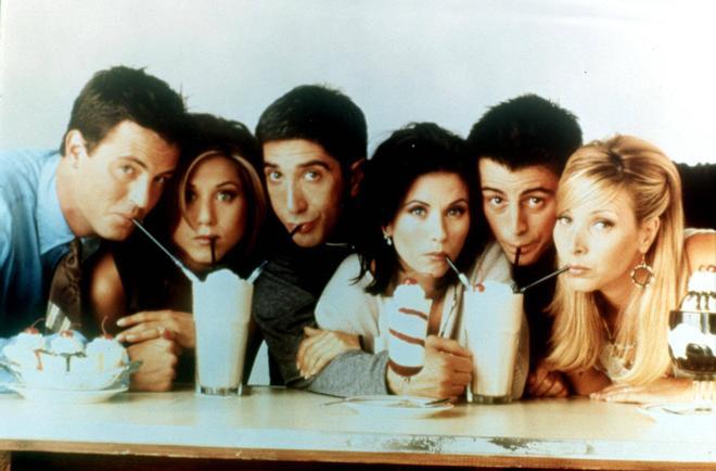 Friends   -  Neutral, 1990er, 1990s, Fernsehen, Friends, Serie, Television, US Serie, US Series, drinking, trinken