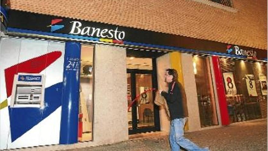Oficina de Banesto a la ciutat de Girona.