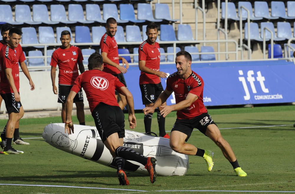 Choque entre Rayo Vallecano y CD Tenerife