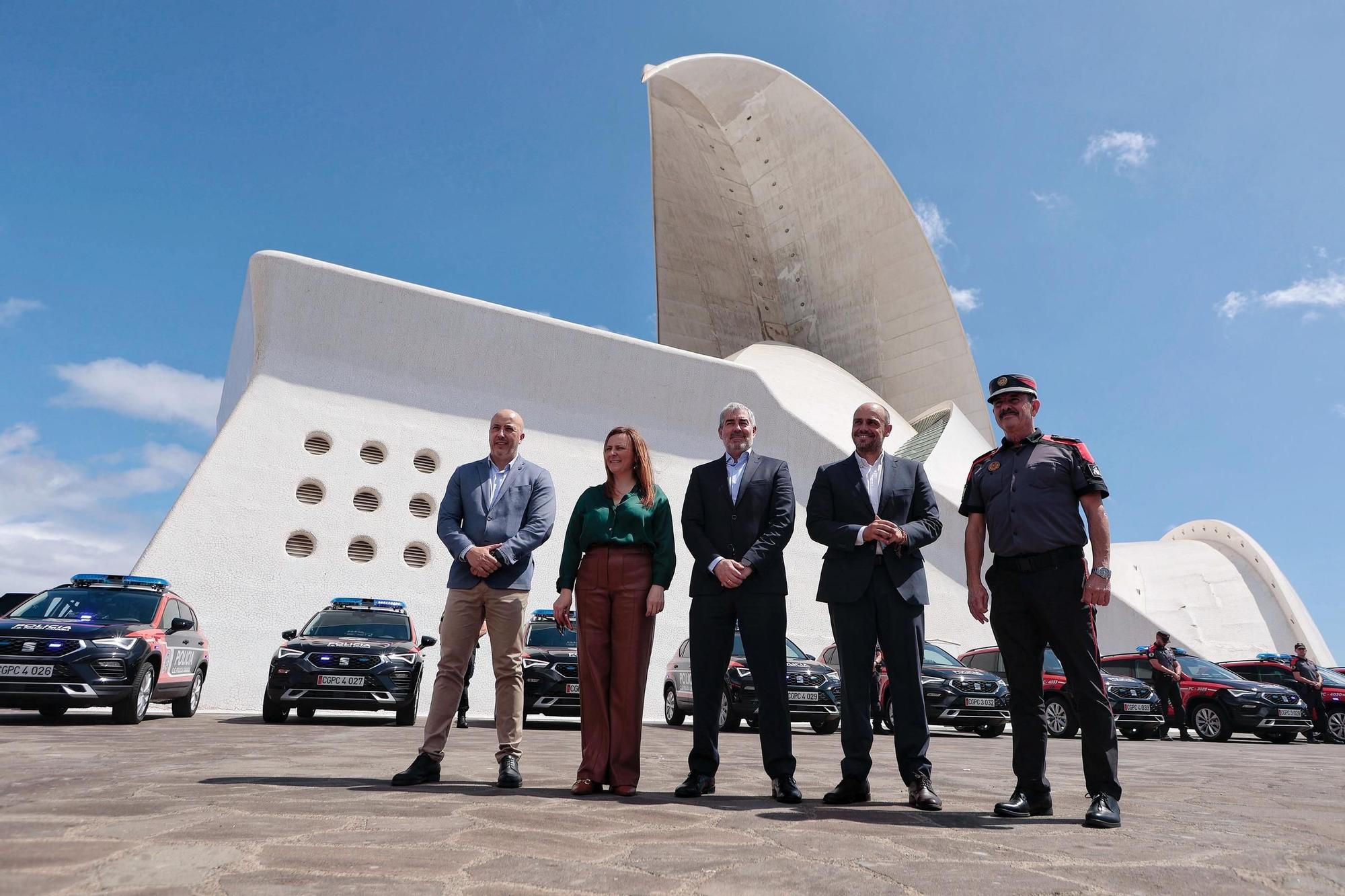 Presentación de los nuevos vehículos de la Policía Autonómica