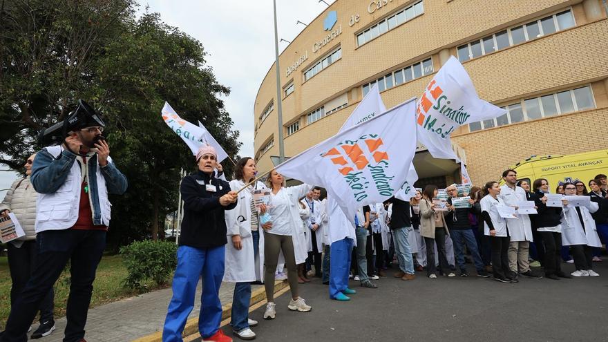 Concentraciones de médicos, de norte a sur de Castellón