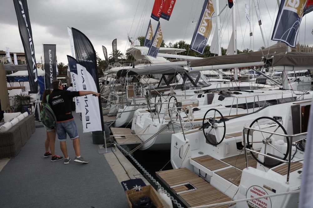 Erster Tag der Boatshow 2016 in Palma.