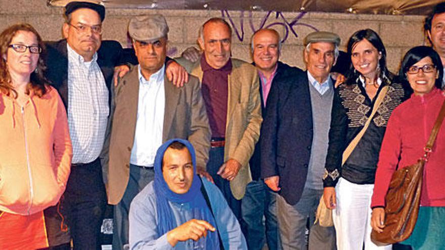 Grupo de participantes, entre ellos los mallorquines.