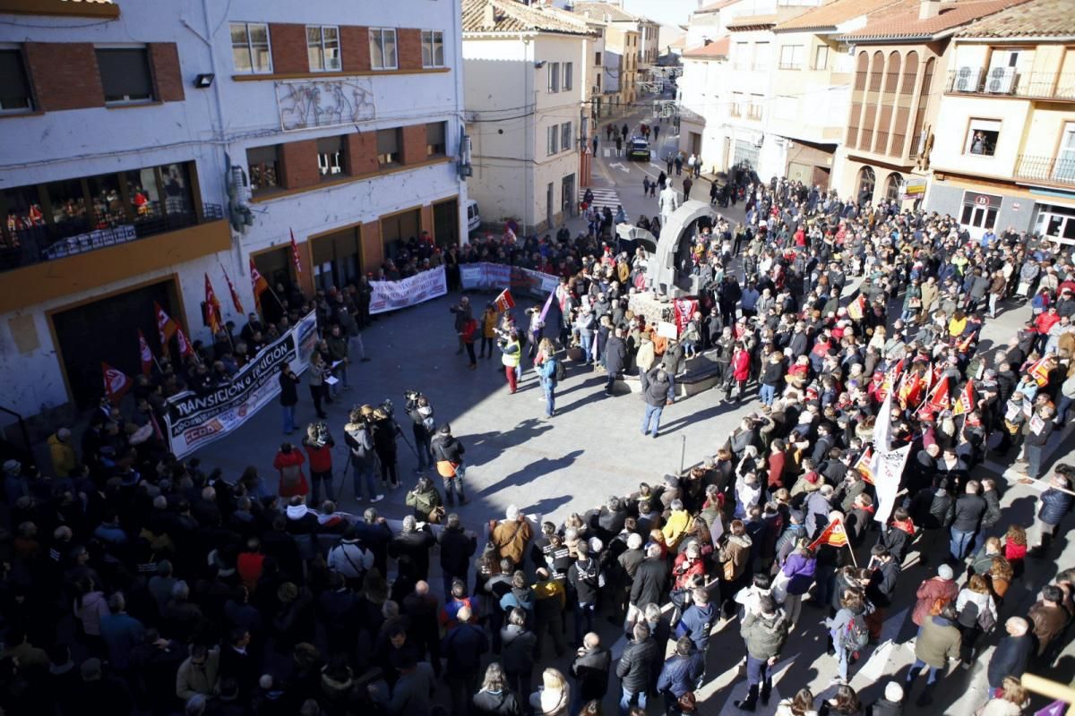 Manifestación en Andorra por una transición justa