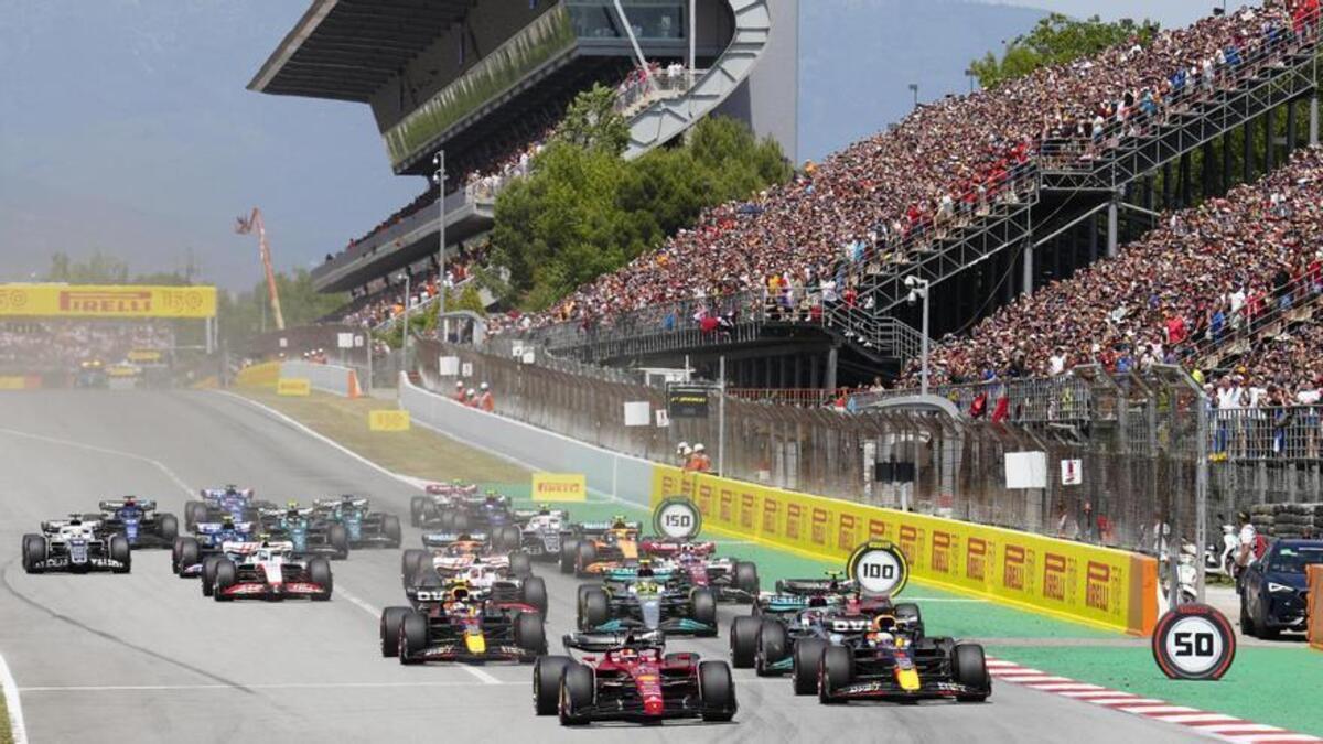 Imagen del circuito del Gran Premio de Barcelona