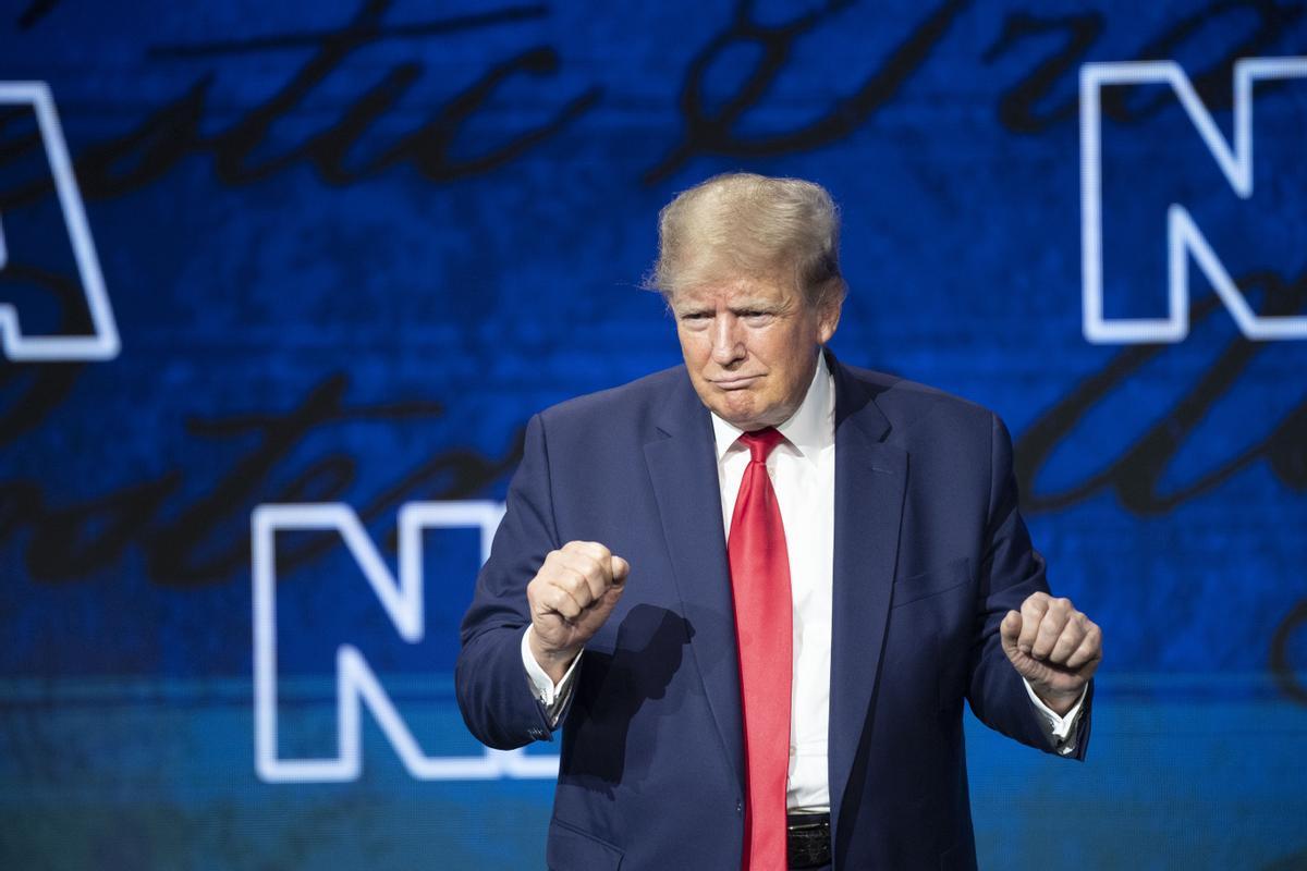 El expresidente estadounidense Donald Trump.