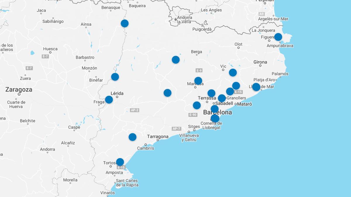 Instalaciones que se podrán visitar durante el Día Mundial de la Meteorología en Catalunya