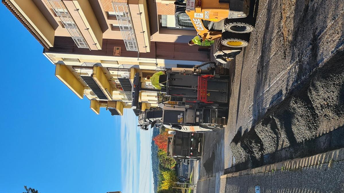 Ahir van començar les obres de la millora de l&#039;asfalt a Sant Gregori.