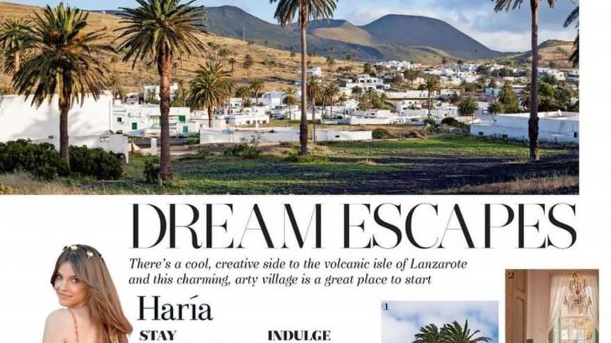 Haría, la escapada de ensueño en Lanzarote para la revista internacional &#039;Hello! Travel&#039;