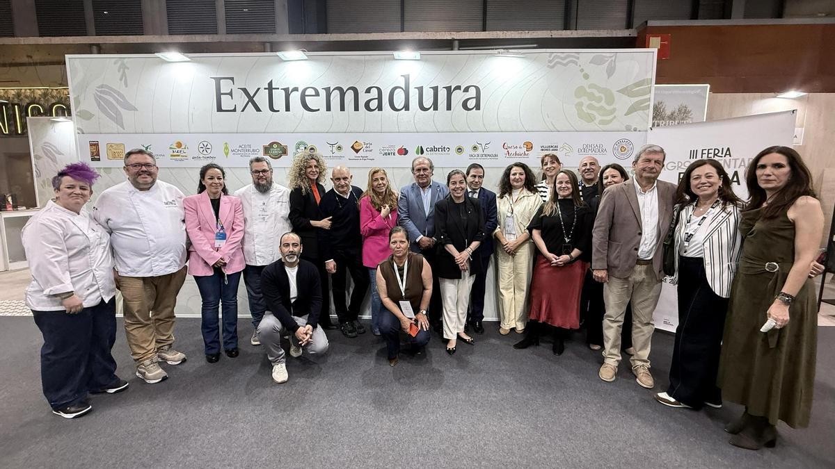 Participantes y organizadores en la presentación  de la  Feria Agroalimentaria Espiga.