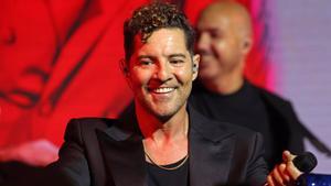 David Bisbal actúa en la celebración del primer aniversario del espacio Santander SMUSIC este jueves en Madrid - EUROPA PRESS